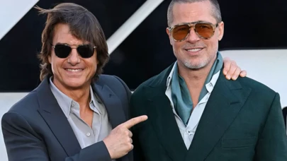 Brad Pitt ve Tom Cruise yıllar sonra aynı karede! F1 galasında buluşma