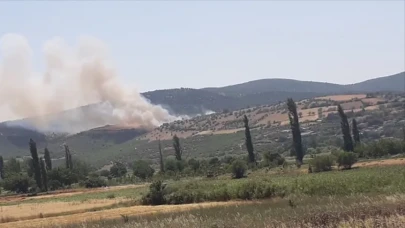 Şeremetler Kırsalında Yangın Çıktı: 3 Helikopter ve 2 Uçak Devrede