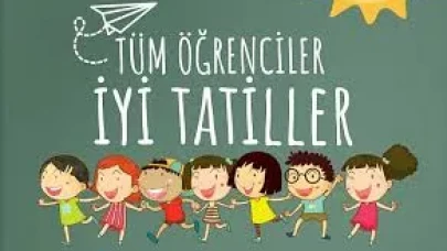 Yaz tatili başladı, karneler bugün veriliyor