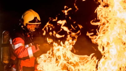 Bayram günü yangın kabusu: Aile kurban keserken ev tutuştu!