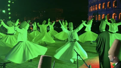 Roma’da Mevlana Rüzgârı: Kolezyum’un Gölgesinde Gönülleri Buluşturan Gece