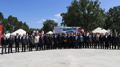 Edirne’de kıl çadırlarda tarih yolculuğu