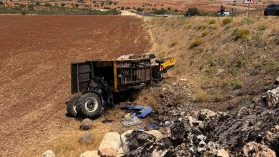 Şanlıurfa’da tratör kazası: 2 Kişi hayatını kaybetti