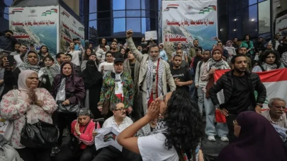 Kahire’de binlerce aktivistten Gazze için tarihi yürüyüş!