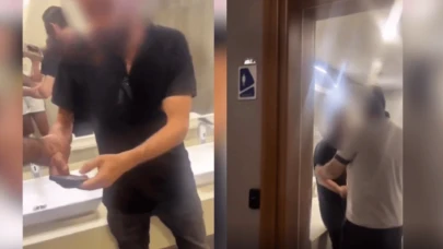 İstanbul Kartal'da AVM Tuvaletinde Skandal!