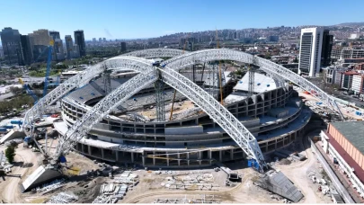 Başkentin kalbinde yükselen dev proje: Ankara’ya futbol topu görünümlü stadyum