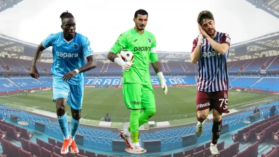 Trabzonspor’da üç yıldıza veda mı geliyor?