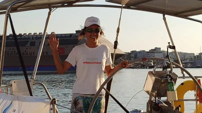 Ne motor ne mürettebat: Başak Mireli’den denizlerde tek kişilik rekor