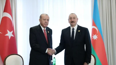 Cumhurbaşkanı Erdoğan Azerbaycan Cumhurbaşkanı Aliyev ile görüştü