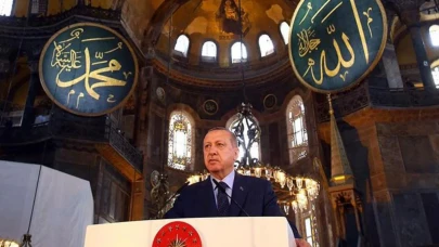 Cumhurbaşkanı Erdoğan: ''Ayasofya ebediyen özgür kalacak''