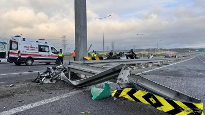 Kuzey Marmara Otoyolu'nda can pazarı: Anne hayatını kaybetti, çocuklar yaralı