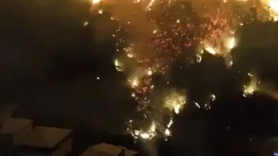 Bursa’da Orman Yangını Mahalleye Sıçradı: Karahıdır Alevler Arasında