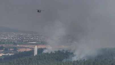 İzmir Çeşme'deki alevler söndü, yangın saatler sonra kontrol altına alındı!