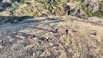 Sessiz koruyucular doğada: Keneye karşı keklik timi Kırşehir’de görevde
