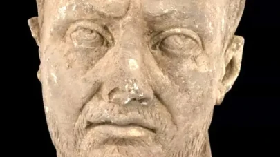 Aspendos’ta Roma Dönemi’ne Ait 40 cm’lik İmparator Başı Heykeli Bulundu