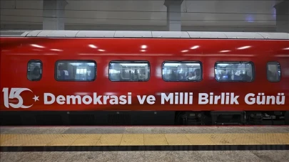 Milletin zaferi raylarda: “15 Temmuz demokrasi ve milli birlik treni”