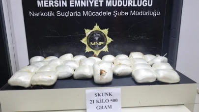 Uyuşturucuya ‘Yakıt Tankeri’ kılıfı: Mersin’de iki zanlı tutuklandı