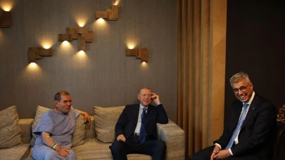 Cumhurbaşkanı Erdoğan, Dursun Özbek’i Hastanede Yalnız Bırakmadı