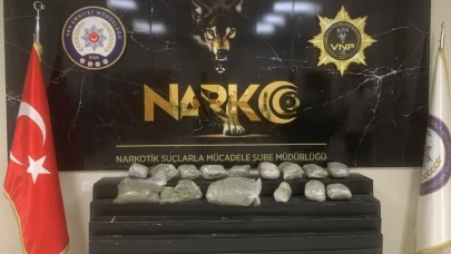Van'da 10 kilo 120 gram Skunk ele geçirildi
