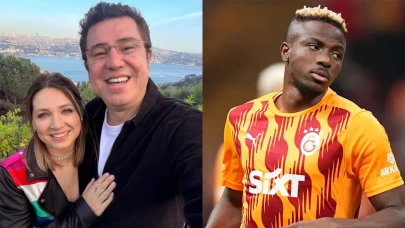 Ünlü çiftin aşkına Osimhen'in gölgesi düştü