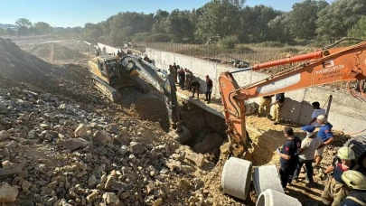 İşçi şantiyesinde feci göçük! 2 işçi hayatını kaybetti,
