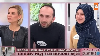 Eşinden dayak yiyen koca Esra Erol'da göz yaşlarını tutamadı! Canlı yayında ortaya çıkan detay şok etti