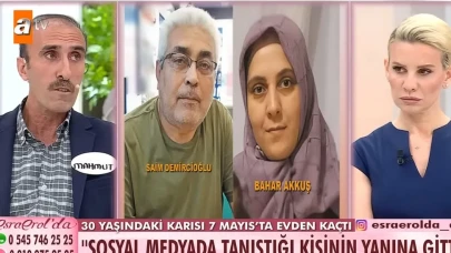 Esra Erol'da bir aile dramı daha: Karısı 70 yaşındaki adamla...