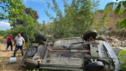 Mersin’de can pazarı! Otomobil 20 metrelik uçuruma yuvarlandı
