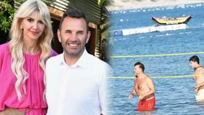 Yeniden aşk mı başlıyor? Okan Buruk ve eski eşi Nihan Akkuş Çeşme tatilinde