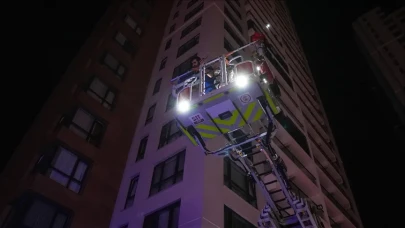 Çankaya’daki facianın ardından sessizlik: Yangında ölen anne ve oğlu toprağa verildi