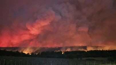 Alevler Gelibolu’ya dayandı: Köyler tahliye ediliyor