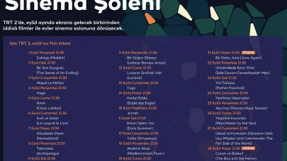 TRT 2’den sinema şöleni: Eylül ayında her akşam başka bir başyapıt