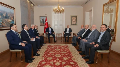 Bakan Fidan Hamas heyetiyle bir araya geldi