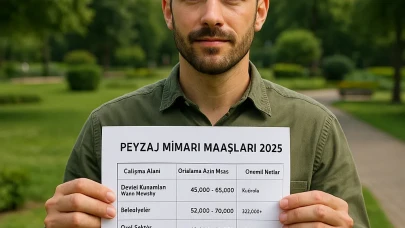 Peyzaj Mimarı maaşı ne kadar oldu? 2025 Peyzaj Mimarlığı maaş rehberi