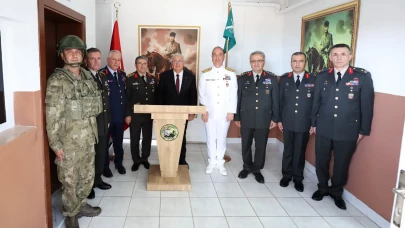 Milli Savunma Bakanı Güler’den Ahlat Komando Tabur Komutanlığı’na ziyaret