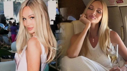 Rus Güzellik Kraliçesi Victoria Lopyreva'dan Türkiye'de lüks yaş günü kutlaması!