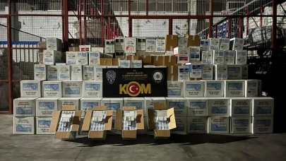 Kaçak makaron operasyonu: 12 milyonu aşkın ürün ele geçirildib