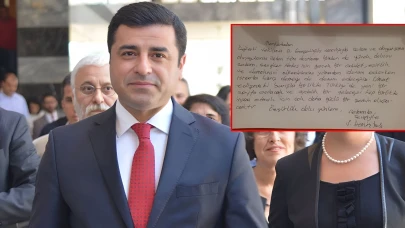 Cezaevindeki Demirtaş’tan "Terörsüz Türkiye" sürecine yazılı mesaj!