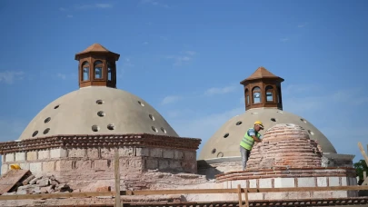 Edirne’nin 600 yıllık Gazi Mihal Hamamı ayağa kalkıyor