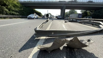 Anadolu Otoyolu’nda kaza: 6 yaralı hastaneye kaldırıldı