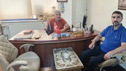 Nebi Kaplan’dan YeniBirlik Gazetesi Bölge Müdürlüğü'ne ziyaret