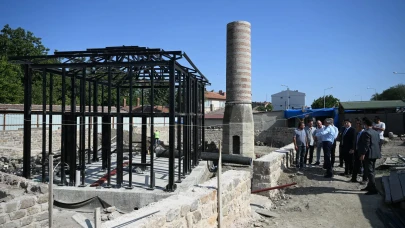 Edirne’de yarım minareli cami külliye oluyor