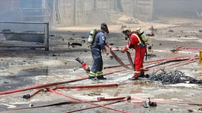 1000 Yıllık tarih tekra yandı! Tebriz’de korkutan yangın