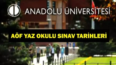 AÖF yaz okulunda final zamanı: Sınavlar 16 Ağustos'ta yapılacak