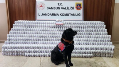 Samsun’da dev uyuşturucu operasyonu: 171 bin sentetik hap ele geçirildi