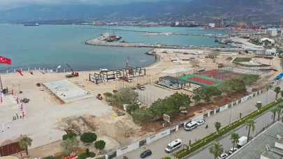 İskenderun sahili baştan aşağı yenileniyor: Açılış tarihi belli oldu!