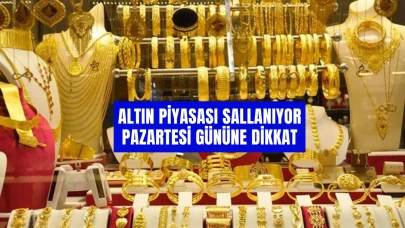 Altın Piyasası Sallanıyor: Pazartesi Gününe Dikkat