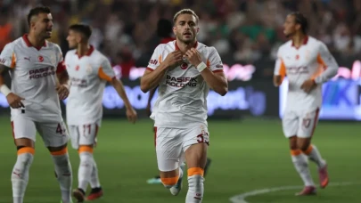 Galatasaray’dan Fırtına Gibi Başlangıç! Gaziantep FK Deplasmanında İlk Yarıda 3 Gol