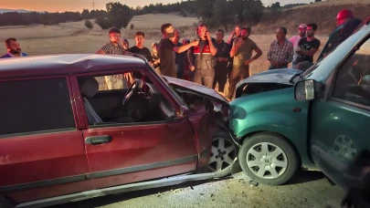 Kütahya'da trafik kazası: 2 kişi hayatını kaybetti