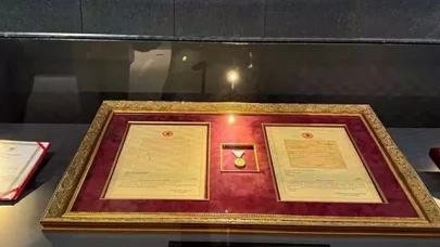 Samsun’un 101 yıl sonra kavuştuğu İstiklal Madalyası müzede